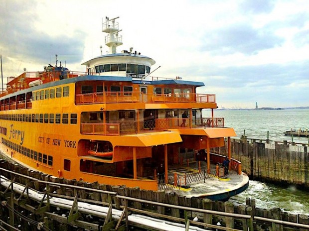 A photo of the Staten Island Ferry